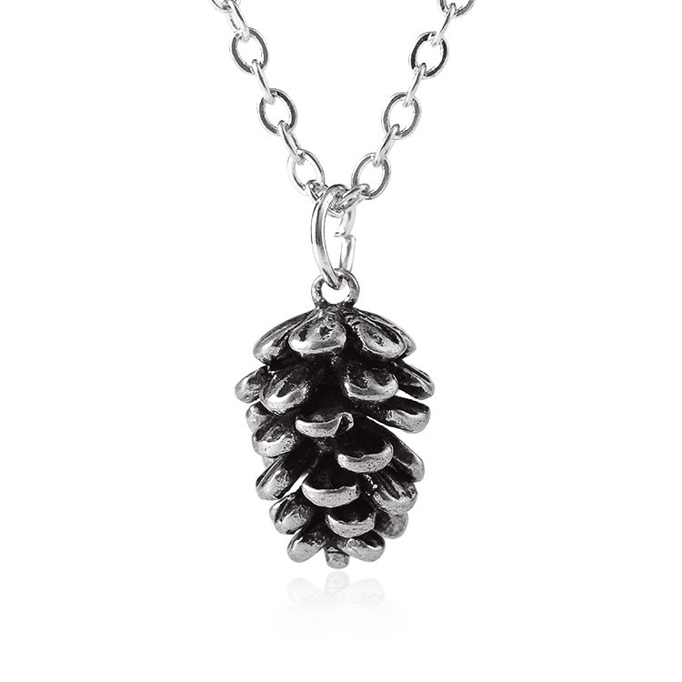 Pine nut plant necklace