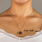 Pine nut plant necklace