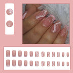 Weihnachts-Lebkuchenmann Süßigkeiten-Sterne zum Aufkleben (Press-on Nails)