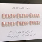 Weihnachts-Lebkuchenmann Süßigkeiten-Sterne zum Aufkleben (Press-on Nails)