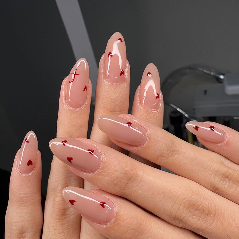 Weihnachts-Lebkuchenmann Süßigkeiten-Sterne zum Aufkleben (Press-on Nails)