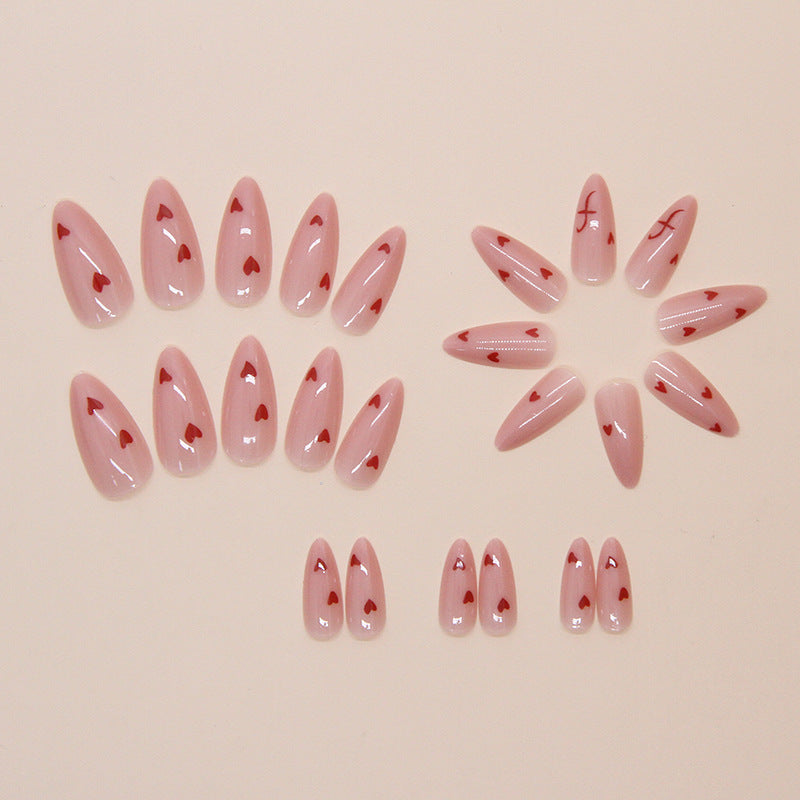 Weihnachts-Lebkuchenmann Süßigkeiten-Sterne zum Aufkleben (Press-on Nails)