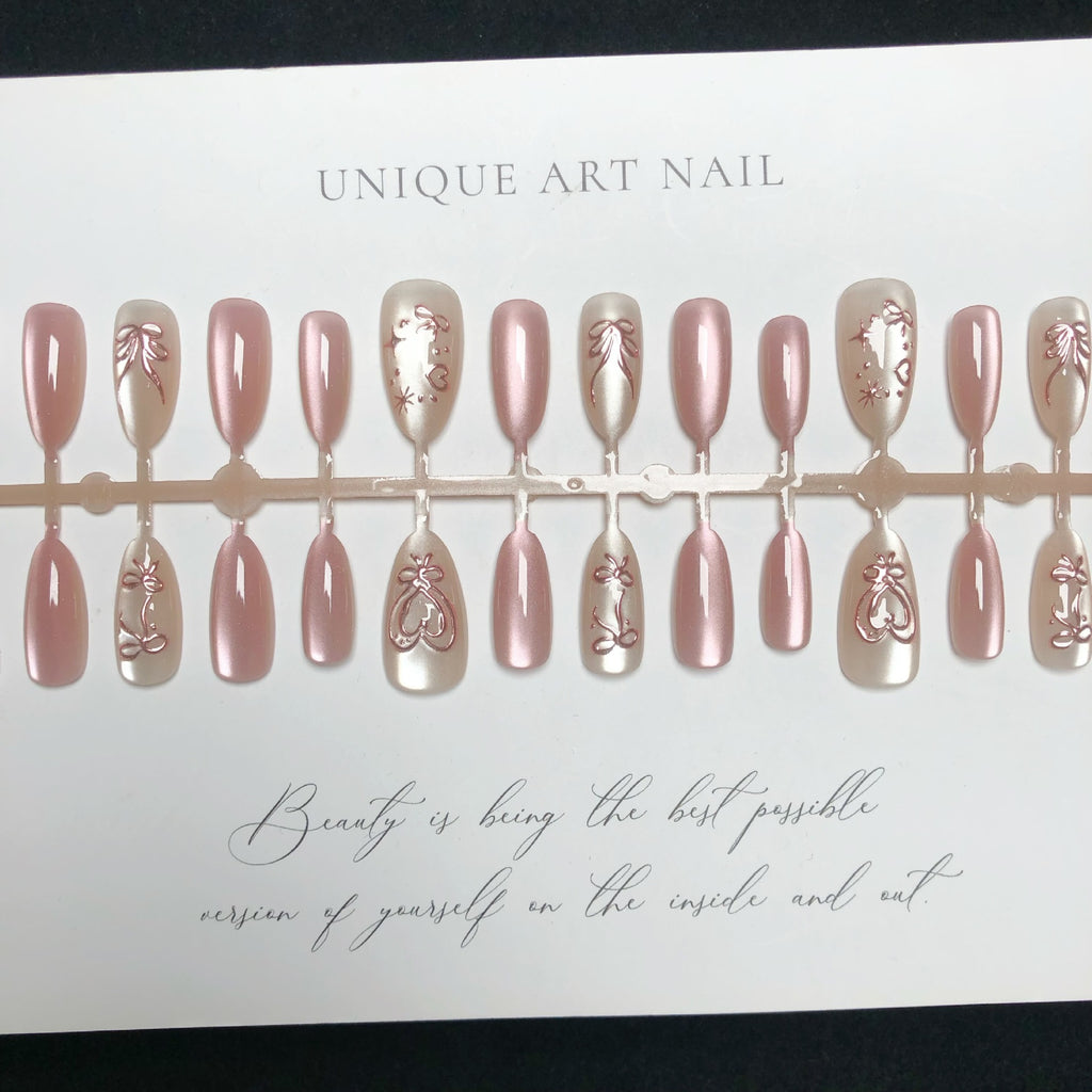 Weihnachts-Lebkuchenmann Süßigkeiten-Sterne zum Aufkleben (Press-on Nails)