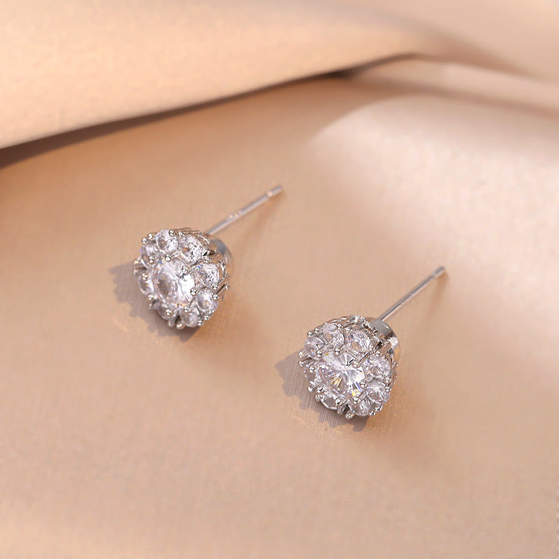 Rotatable Classy ring earrings necklace