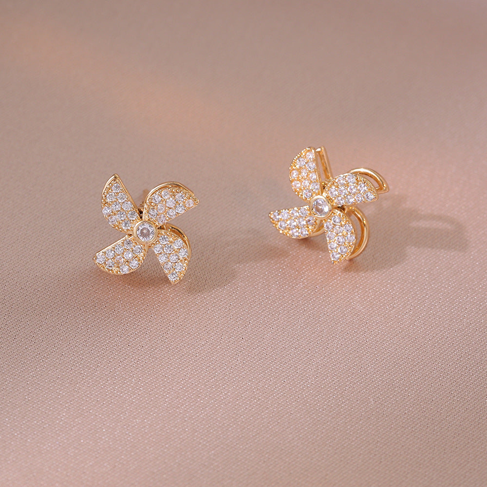 Rotatable Transformation windmill Necklace / Earrings/ Rings / Bracelet