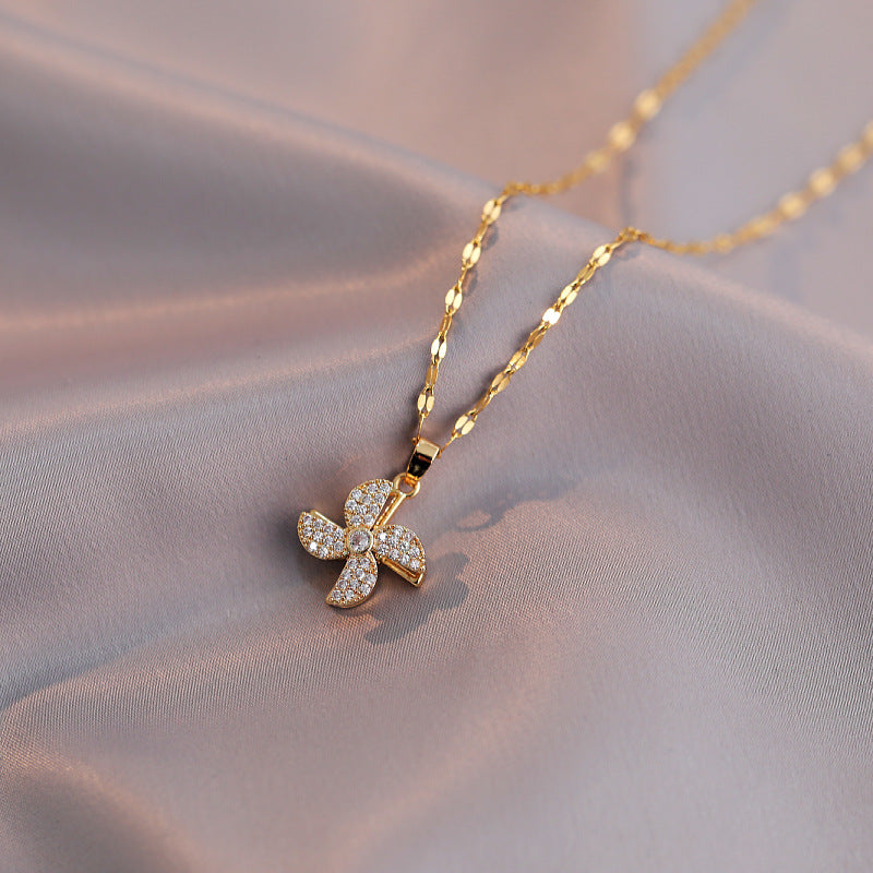 Rotatable Transformation windmill Necklace / Earrings/ Rings / Bracelet