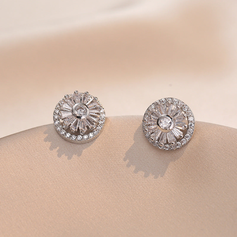 Rotatable Zircon Necklace / Earrings/ Rings / Bracelet