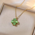 Rotatable Lucky four-leaf flower Necklace / Earrings/ Rings / Bracelet