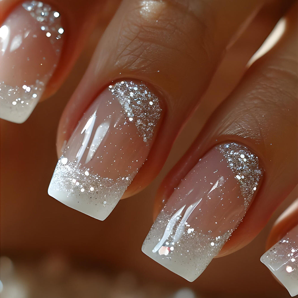 Weihnachts-Lebkuchenmann Süßigkeiten-Sterne zum Aufkleben (Press-on Nails)