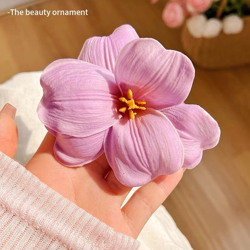 Simulated tulip flower hairpins