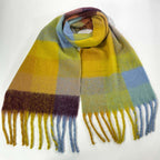 Color Block Striped Scarf for Autumn / Winter