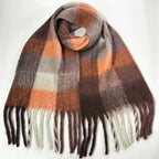 Color Block Striped Scarf for Autumn / Winter