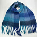 Color Block Striped Scarf for Autumn / Winter
