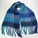 Color Block Striped Scarf for Autumn / Winter