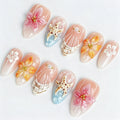 Summer ocean breeze press on nails