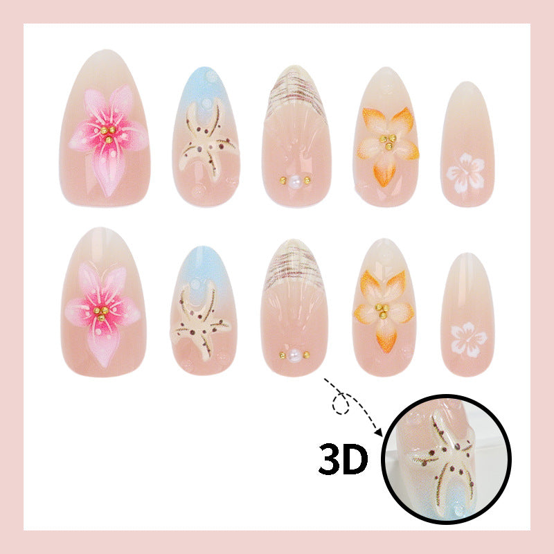Summer ocean breeze press on nails