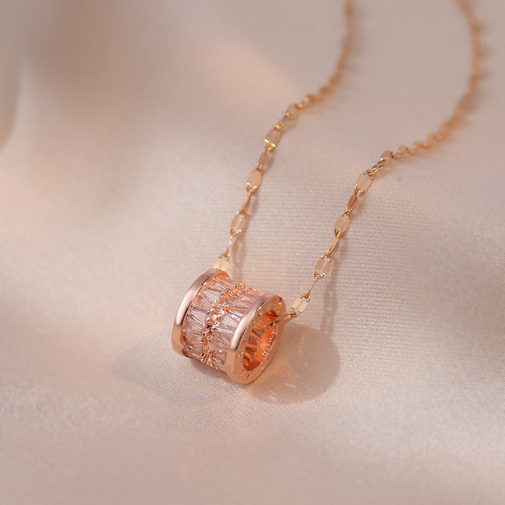 Trendy Zirconia Necklace