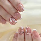 Weihnachts-Lebkuchenmann Süßigkeiten-Sterne zum Aufkleben (Press-on Nails)