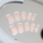Weihnachts-Lebkuchenmann Süßigkeiten-Sterne zum Aufkleben (Press-on Nails)