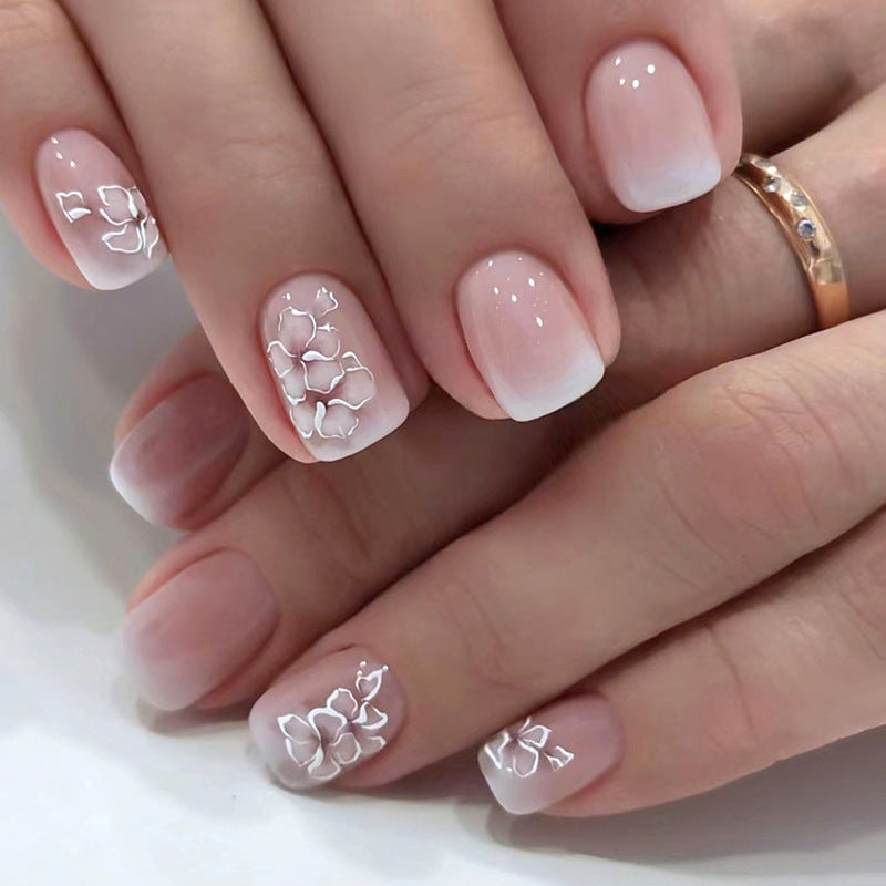 Weihnachts-Lebkuchenmann Süßigkeiten-Sterne zum Aufkleben (Press-on Nails)