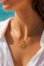 Ravello Sun Pendant Necklace