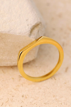 Memory Engraved Reminder Ring in Gold or Silver