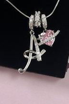 Cifra Initial Sterling Silver Letter Pendant Necklace