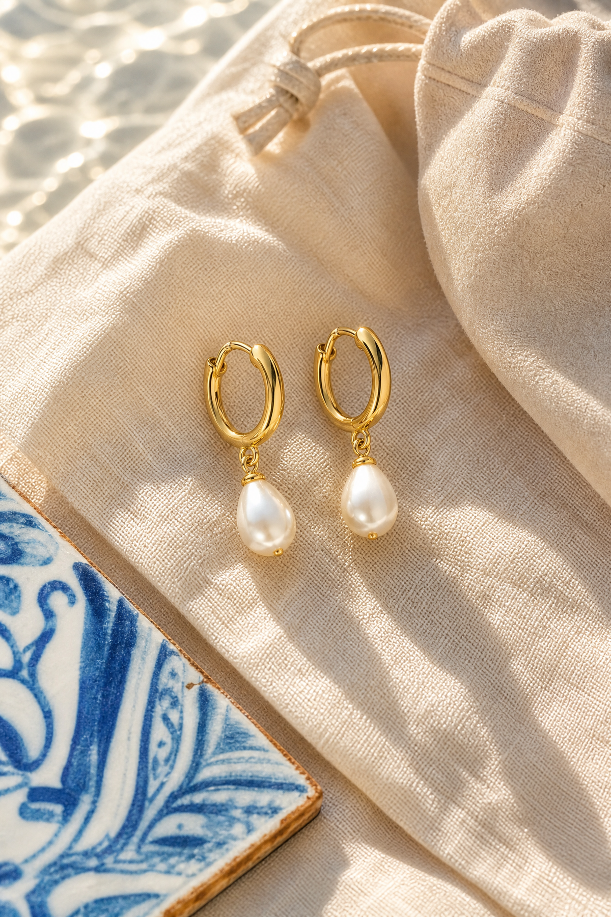 Classy Pearl Earrings Drop