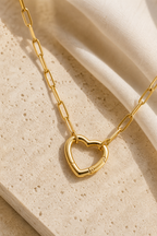Heart shape Gold-plated Necklace