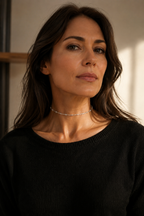 Spina Barbed Choker — 14k Gold Barbed Wire Chain Necklace