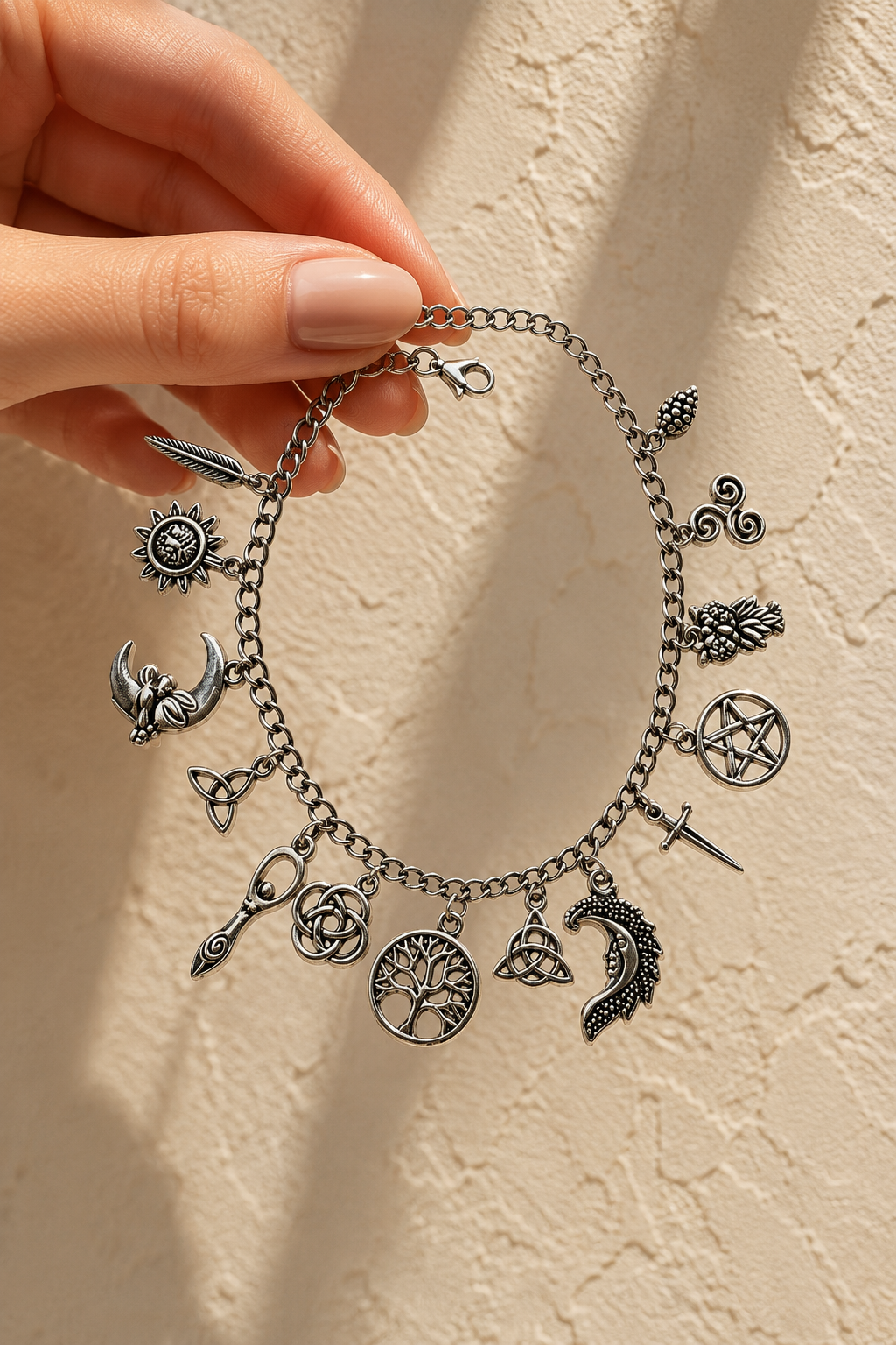 Charm Bracelet — 2-in-1 Vintage Symbolic Charm Anklet