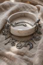 Charm Bracelet — 2-in-1 Vintage Symbolic Charm Anklet