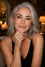 Forget Age Enjoy Yourself Moissanite Band Crossover Ring