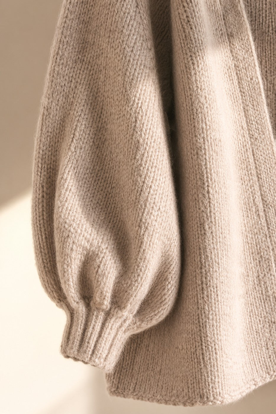 Lightweight Open-Front Knit Oversized Cardigan